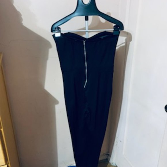 Strapless Jumpsuit With Metal Boning for Support - Picture 8 of 10